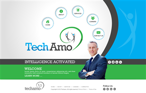 Web Design by TechWise for Techamo Pty Ltd | Design: #2088150