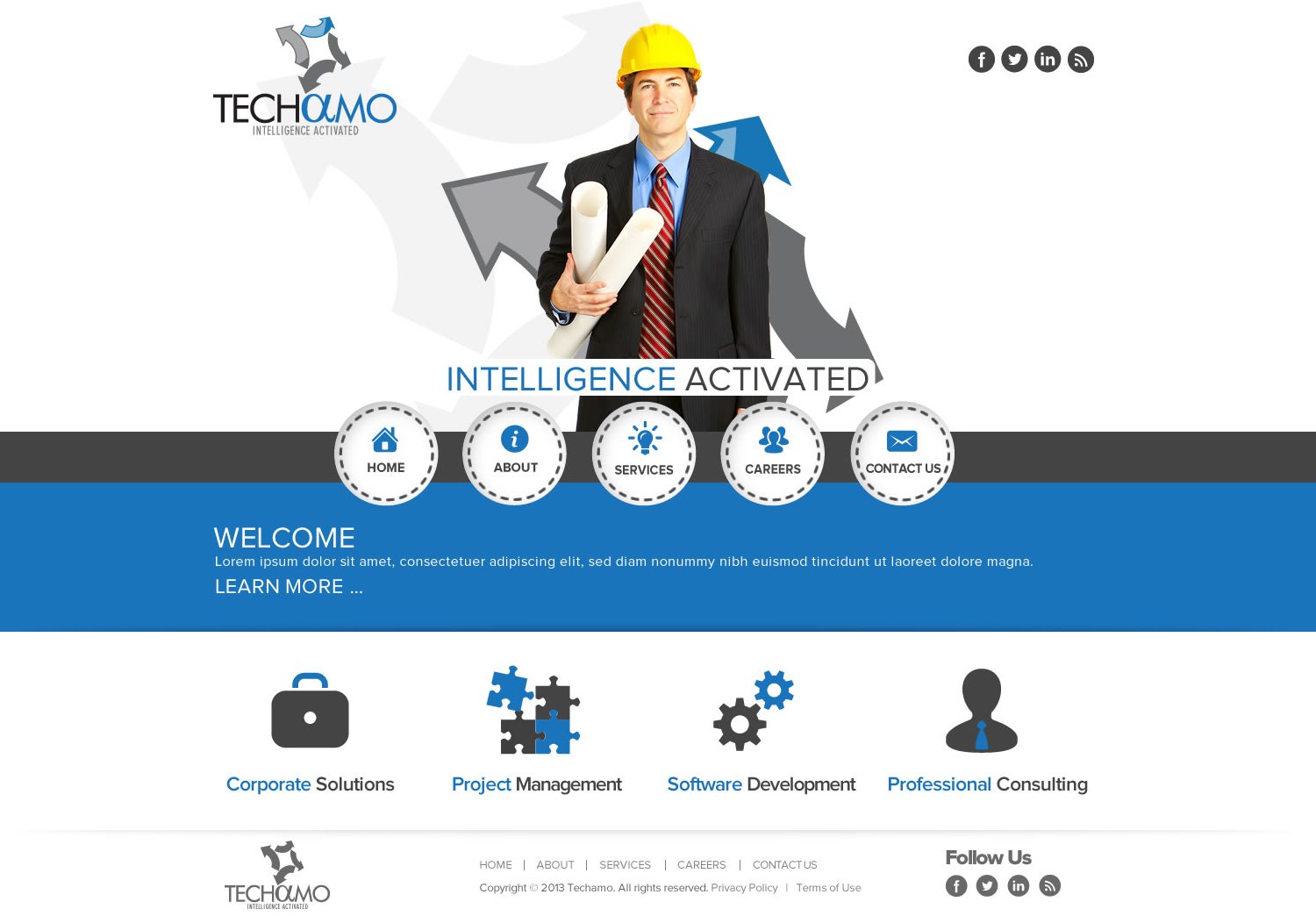 Web Design by TechWise for Techamo Pty Ltd | Design #2130944