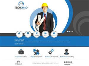 Web Design by TechWise for Techamo Pty Ltd | Design: #2154901