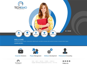 Web Design by TechWise for Techamo Pty Ltd | Design: #2154902