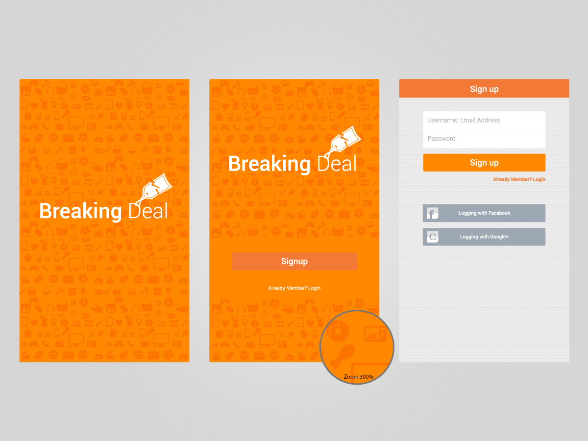 App Design by harrylim for Deals App | Design #2058504