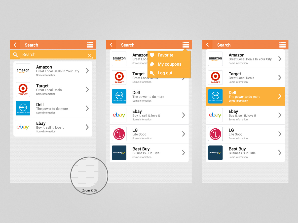 App-Design von harrylim für Deals App | Design #2058509