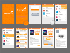 App Design by harrylim for Deals App | Design #2063230