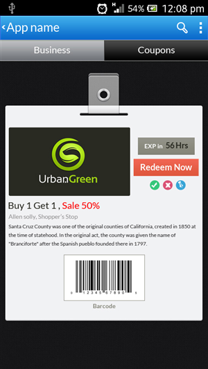 App Design by seamlessly_weird for Deals App | Design: #2039145