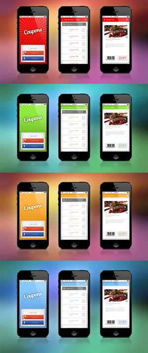 App Design by Fuxxo Works for Deals App | Design: #2064537