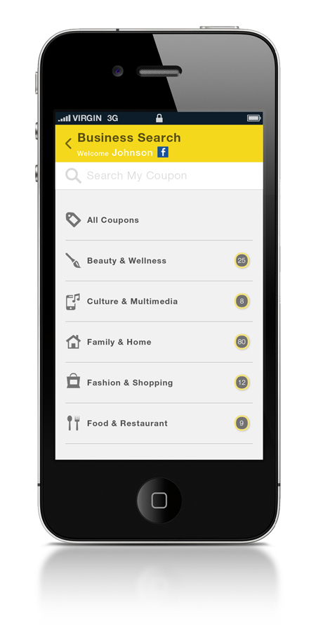 App Design by Eswaran for Deals App | Design #2040136