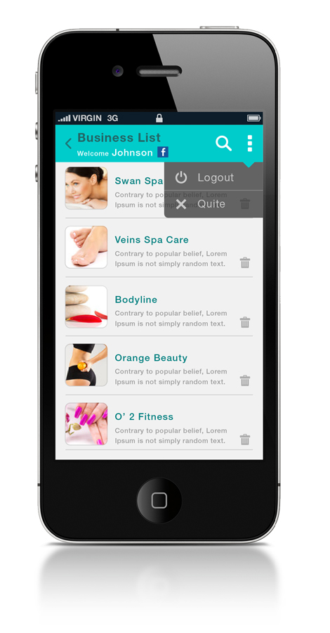 App Design by Eswaran for Deals App | Design #2057941