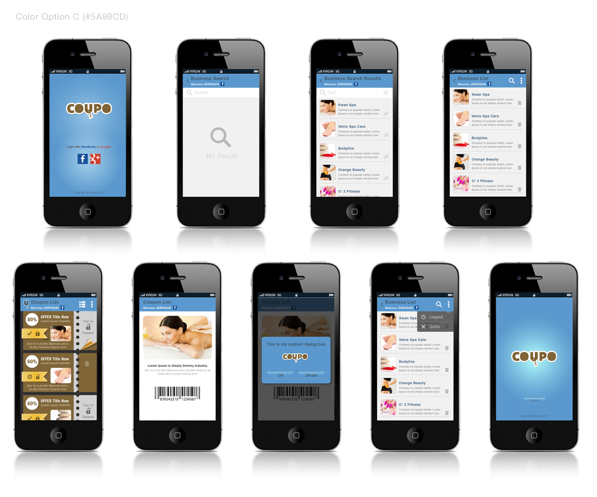 Design Application par Eswaran pour Deals App | Design #2062343