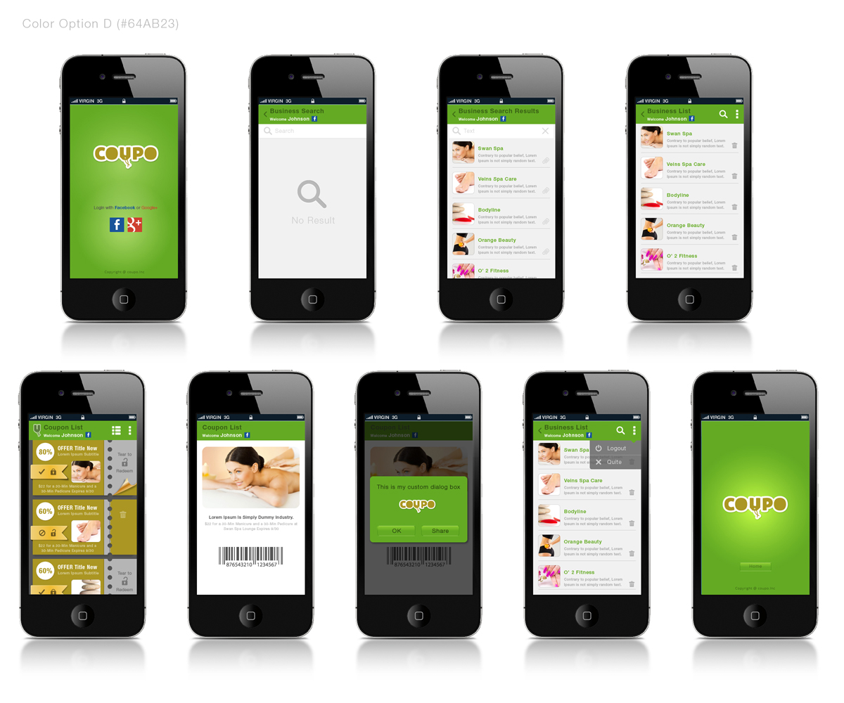 Design Application par Eswaran pour Deals App | Design #2062346