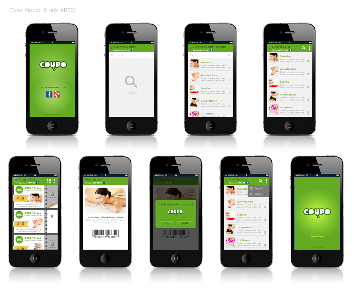 App Design by Eswaran for Deals App | Design #2064662
