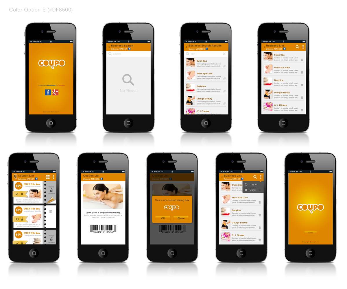 Diseño de aplicación (App) por Eswaran para Deals App | Diseño #2064666
