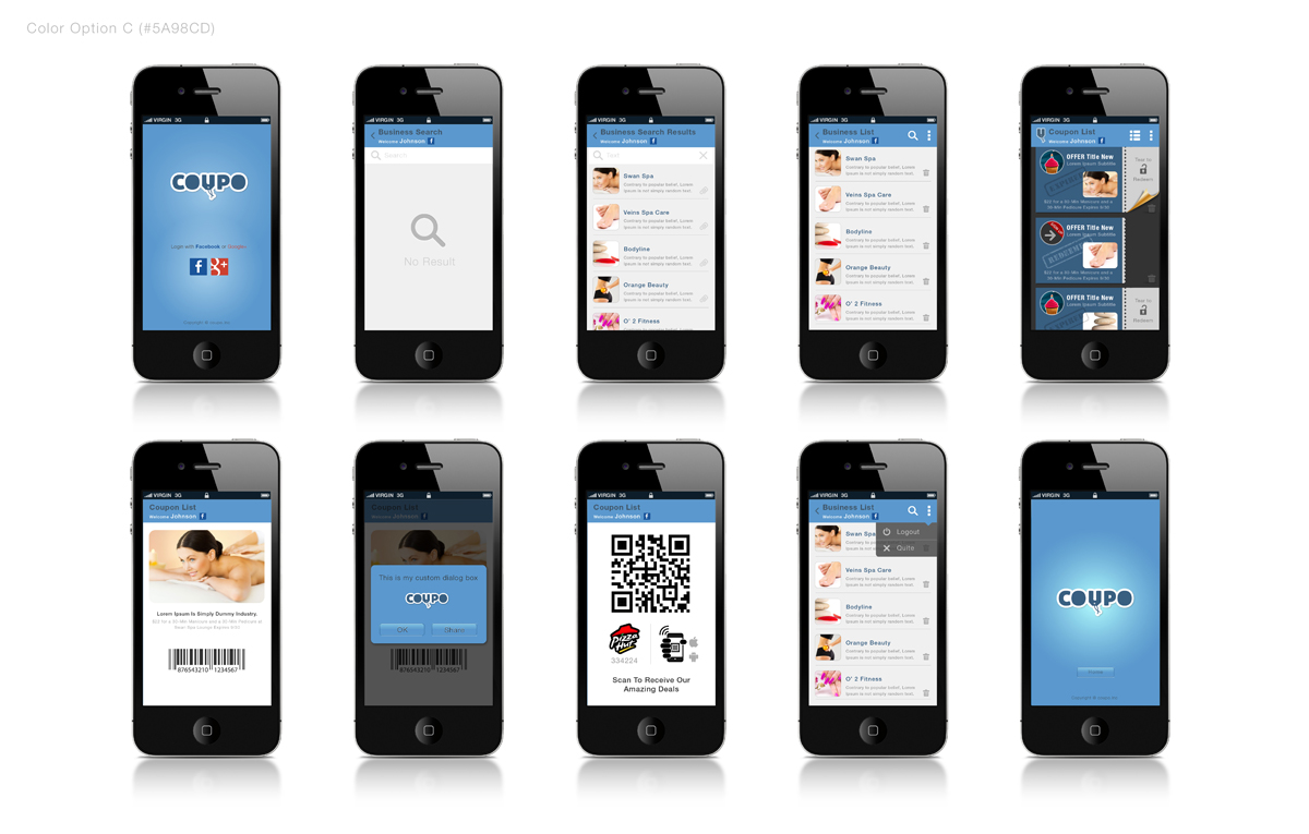 App Design by Eswaran for Deals App | Design #2159372