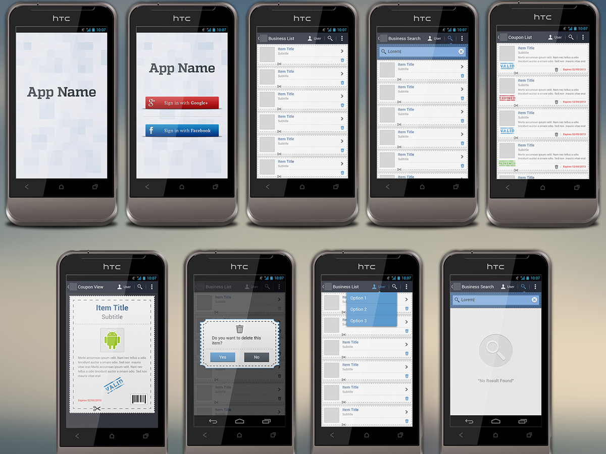 App-Design von Adi für Deals App | Design #2061223