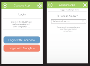 App Design by betablocker for Deals App | Design: #2020082