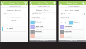App Design by betablocker for Deals App | Design: #2020106