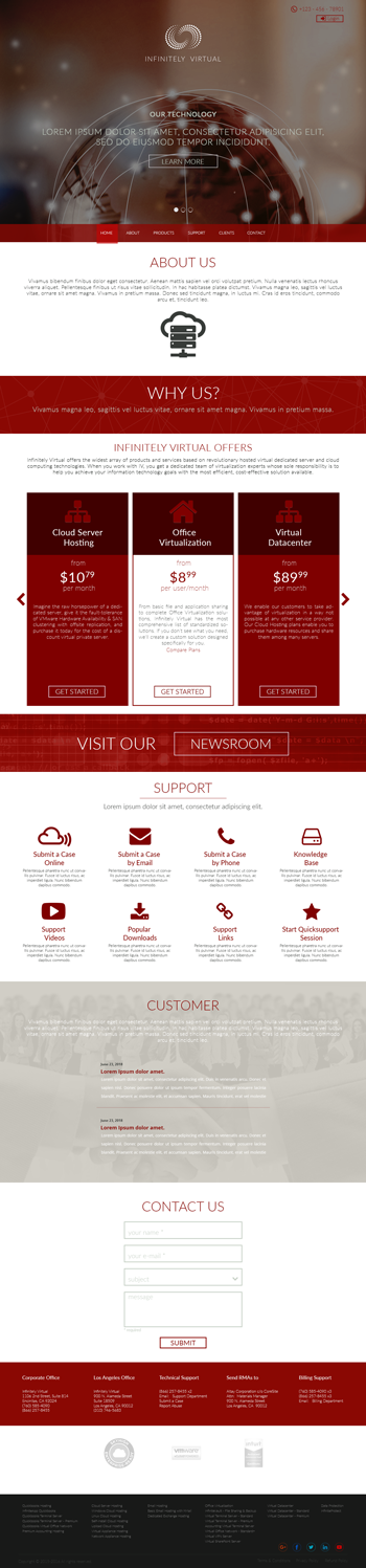 Web Design by lionx for this project | Design #9187284