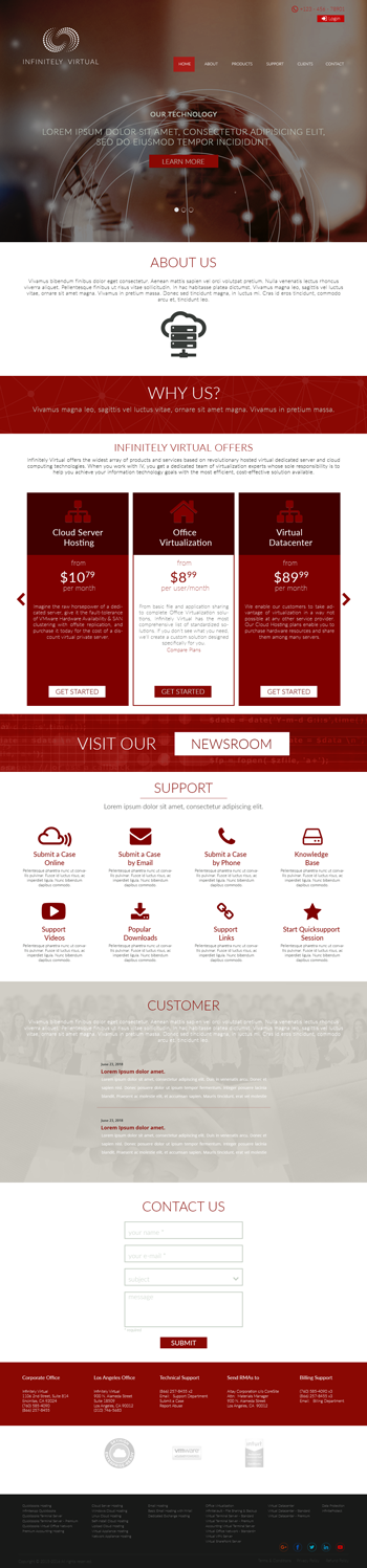 Web Design by lionx for this project | Design #9187288