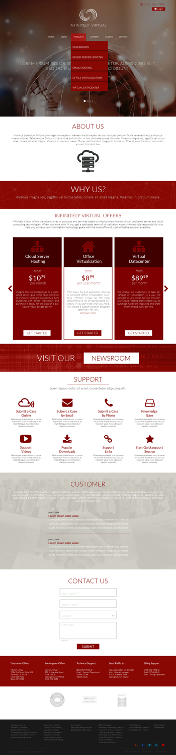 Web Design by lionx for this project | Design #9187292