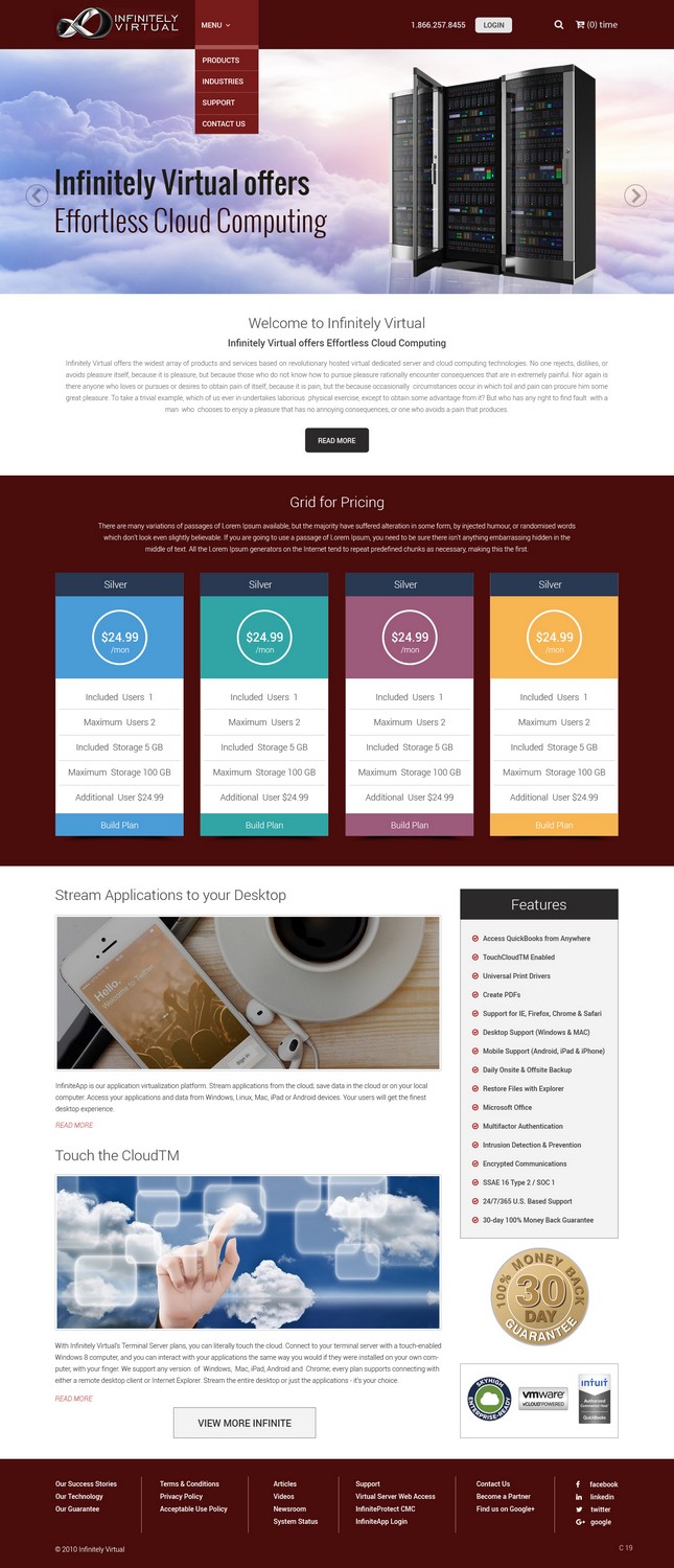 Web Design by pb for this project | Design #9275872