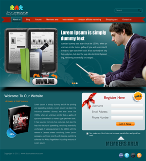 Diseño Wordpress por pb para este proyecto | Diseño: #419414