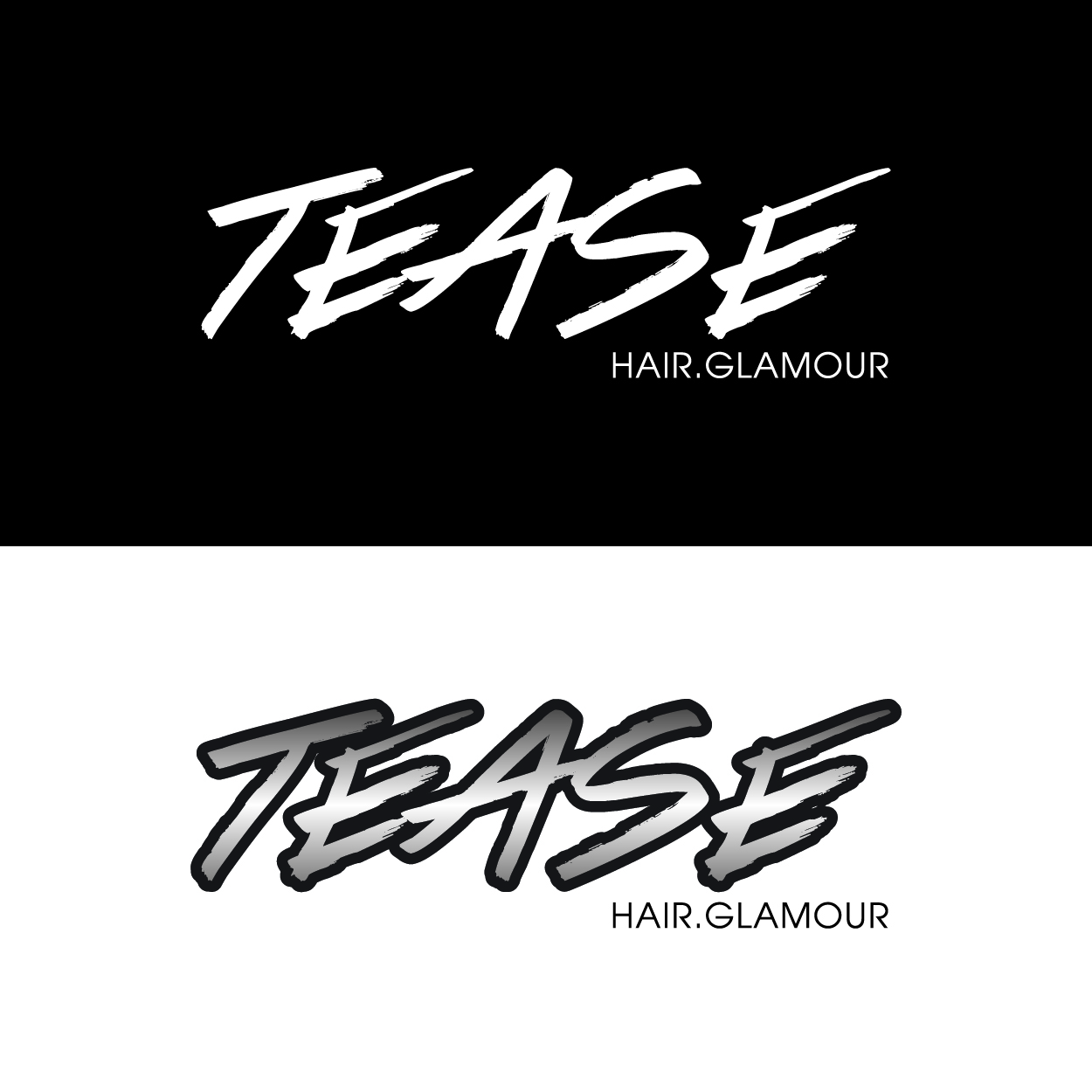 Logo Design by Khalid Mehmood for Tease hair glamour | Design #9207065