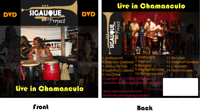 CD Cover Design by George Tamata Opunga for this project | Design #2035563