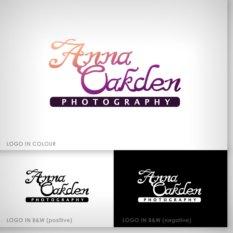 Logo Design by Akayuki Designs for Anna Oakden Photography | Design #14622