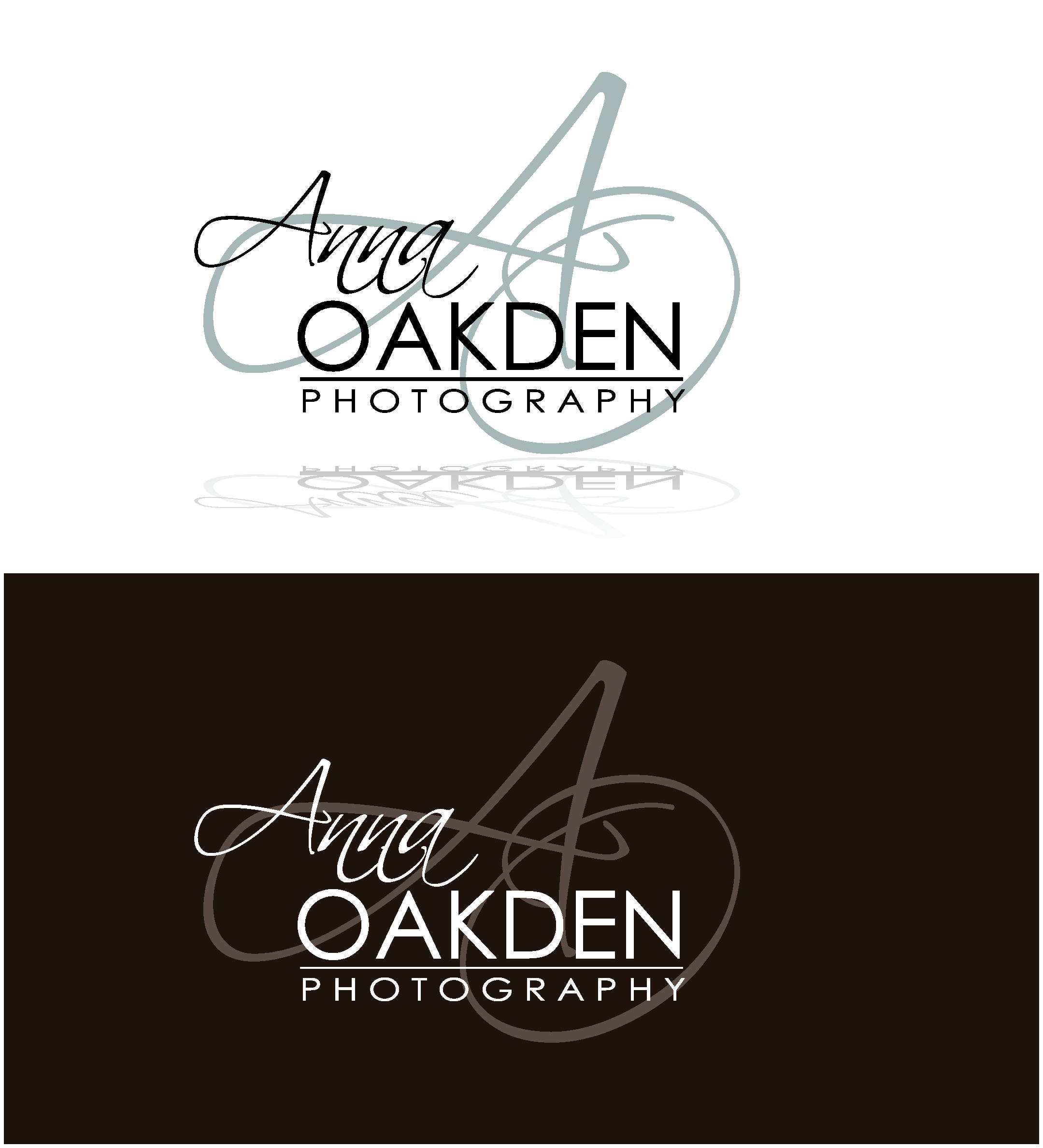 Diseño de Logo por Perkins Design Studio para Anna Oakden Photography | Diseño #14612