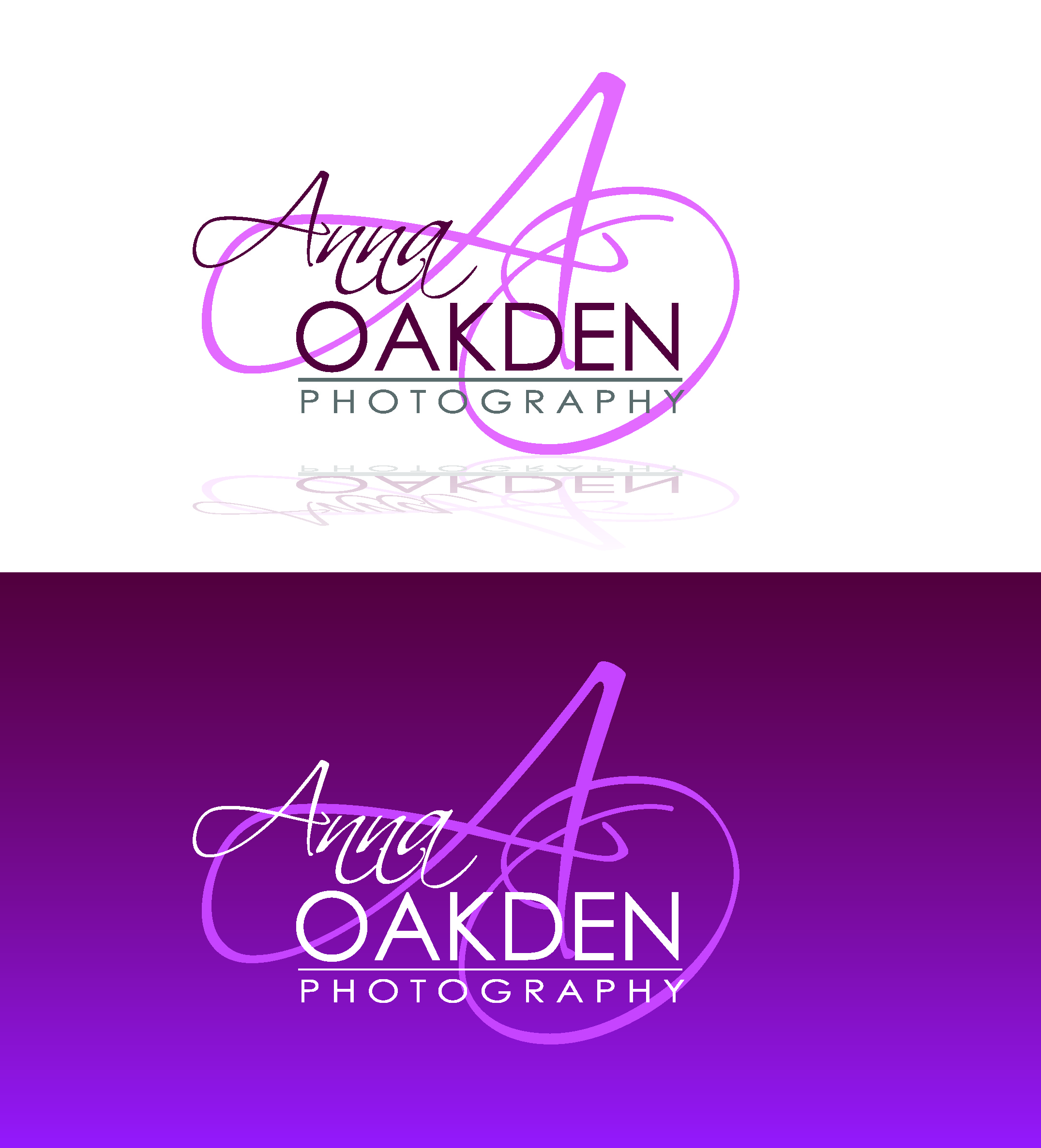 Diseño de Logo por Perkins Design Studio para Anna Oakden Photography | Diseño #14615