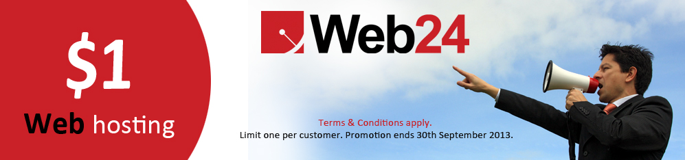 Banner Ad Design by uk for Web24 Group Pty Ltd | Design #2018087