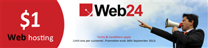 Banner Ad Design by uk for Web24 Group Pty Ltd | Design: #2018087