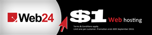 Banner Ad Design by uk for Web24 Group Pty Ltd | Design: #2018105