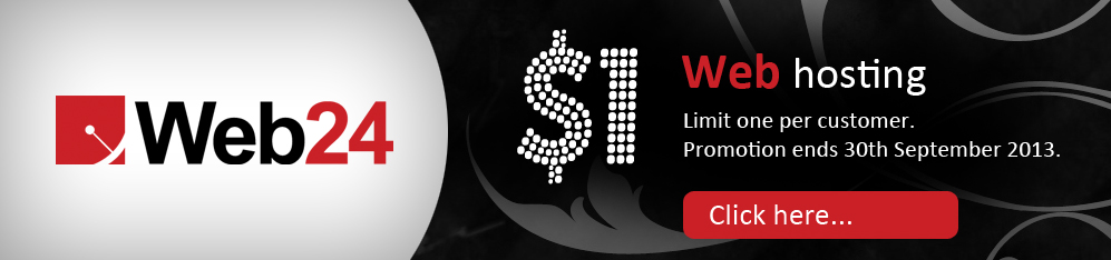 Banner Ad Design by uk for Web24 Group Pty Ltd | Design #2018675