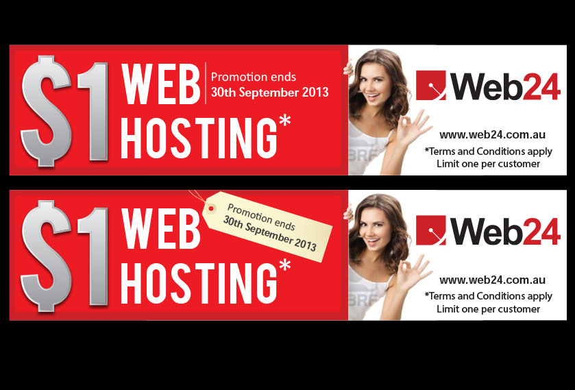 Banner Ad Design by Priyo Subarkah for Web24 Group Pty Ltd | Design #2014076