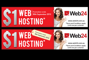 Banner Ad Design by Priyo Subarkah for Web24 Group Pty Ltd | Design #2014076