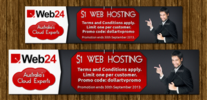 Banner Ad Design by Levardos for Web24 Group Pty Ltd | Design #2015472
