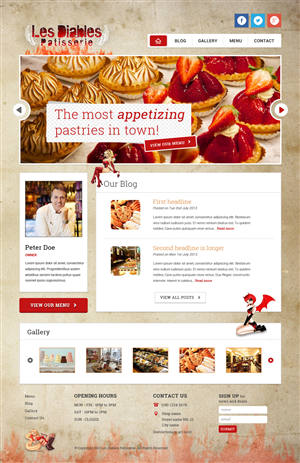 Diseño Web por Alex D para este proyecto | Diseño: #2024140
