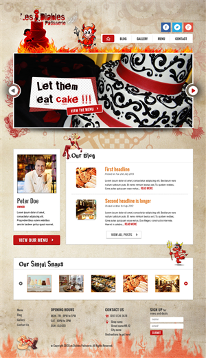 Diseño Web por Alex D para este proyecto | Diseño: #2037989