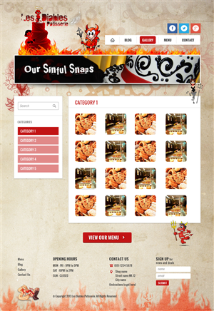 Diseño Web por Alex D para este proyecto | Diseño: #2037994