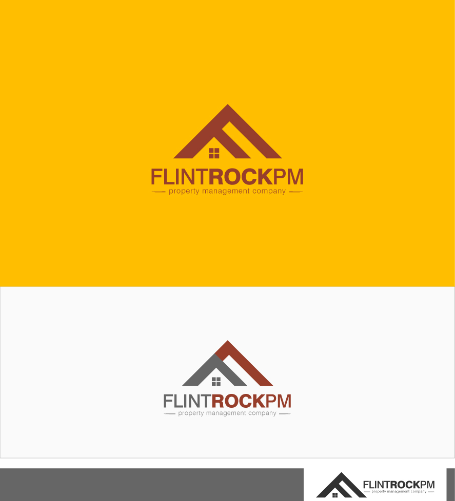 Logo Design by ideaz2050 for Flint Rock Property Management | Design #2013758