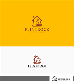 Logo Design by ideaz2050 for Flint Rock Property Management | Design: #2013792