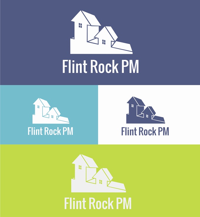 Logo Design by ega for Flint Rock Property Management | Design #2015517