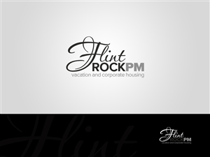 Logo Design by diRtY.EMM for Flint Rock Property Management | Design: #2013976