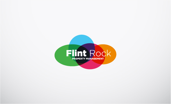 Logo Design by JRM Designs for Flint Rock Property Management | Design #2012661