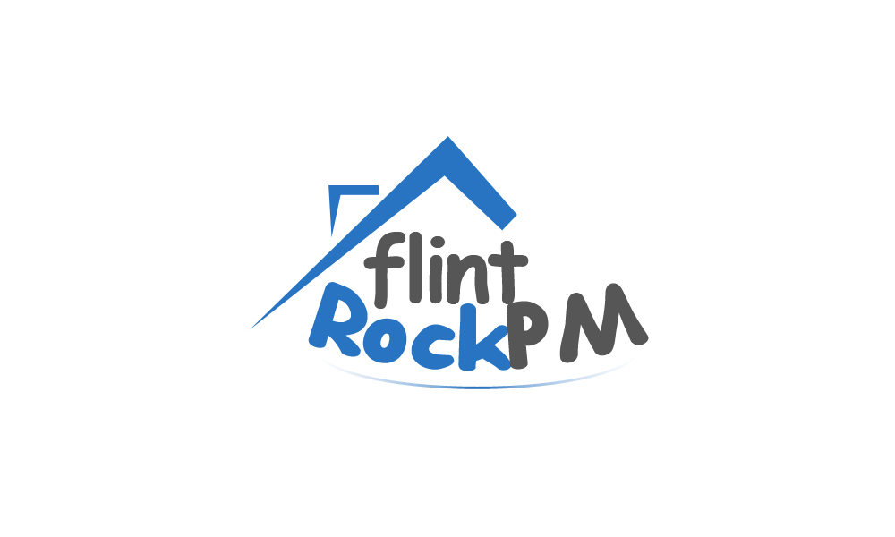 Logo Design by Rizwan abbasi for Flint Rock Property Management | Design #2016165