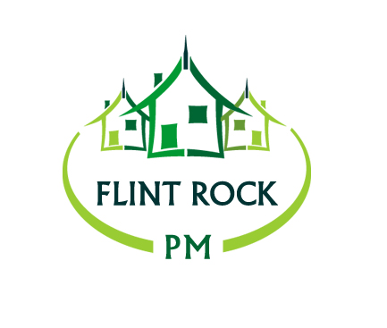 Logo Design by Sanjib Ghosh for Flint Rock Property Management | Design #2021494