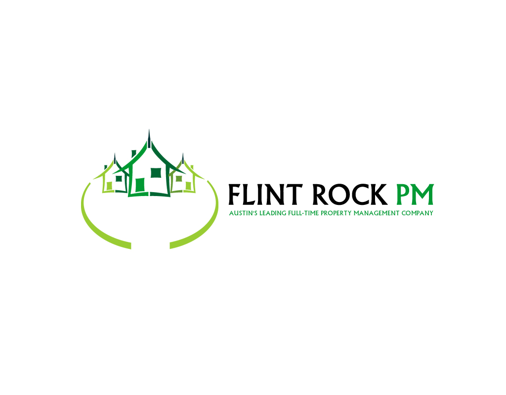 Logo Design by Sanjib Ghosh for Flint Rock Property Management | Design #2038876