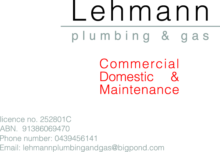 Visitenkarten-Design von VooDoo designs  für Lehmann Plumbing and Gas | Design #2014335