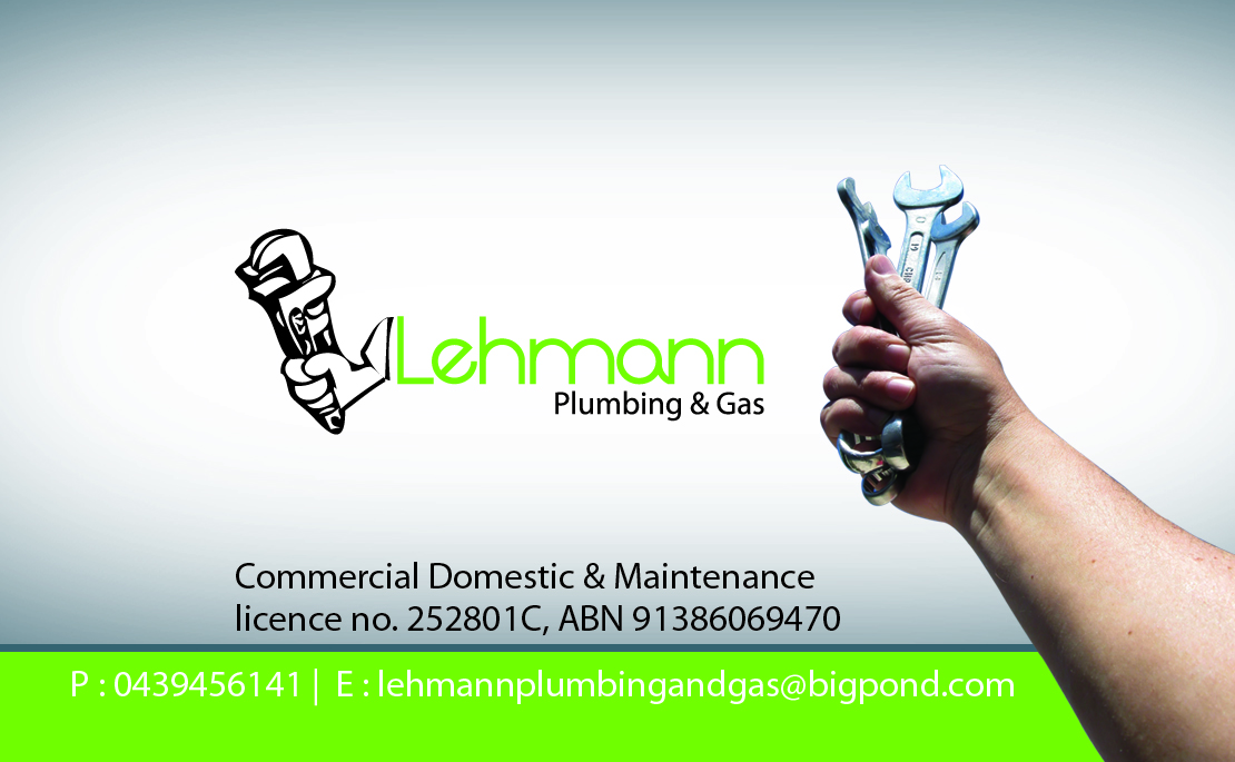 Business Card Design by Rflames for Lehmann Plumbing and Gas | Design #2014816