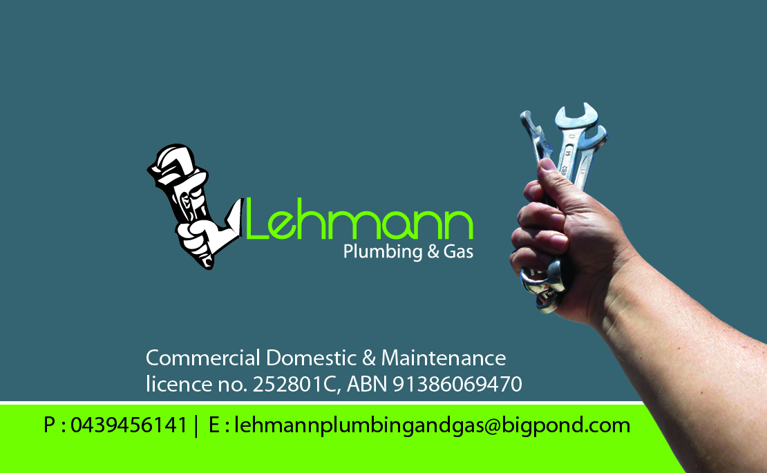 Business Card Design by Rflames for Lehmann Plumbing and Gas | Design #2014818